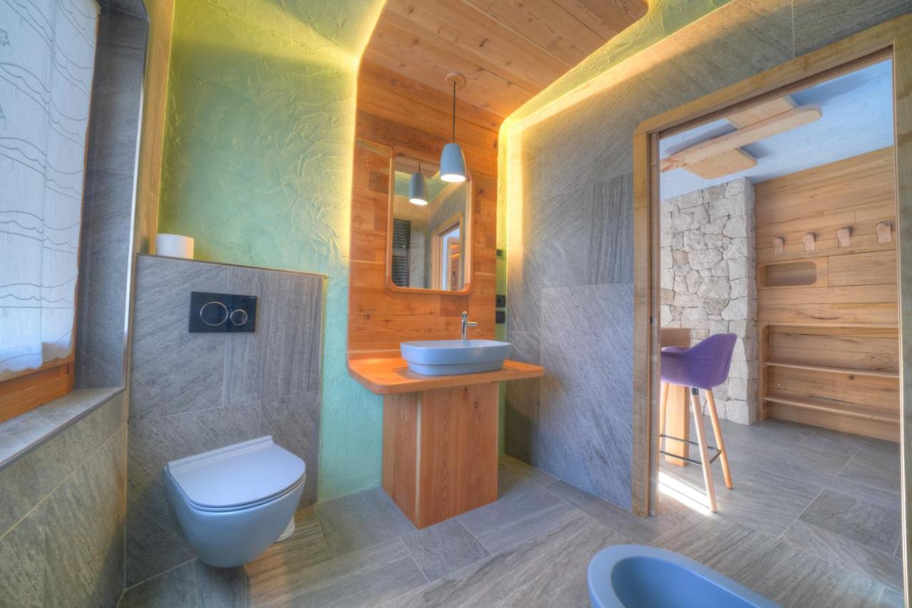 Tana Del Picchio Apartman Falcade Kültér fotó